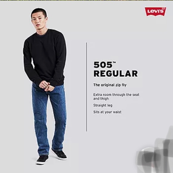 Levi’s 505 W33L30. Excellent shape! - Picture 8 of 9